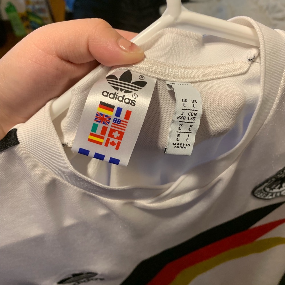 Jersey brand new never warn wrong !